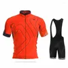 Zestawy wyścigowe BJORKA koszulka z krótkim rękawem 2023 letnia odzież rowerowa zestaw strój rowerowy odzież sportowa jeździecka spodnie na szelkach MTB Maillot Roupa Ciclismo