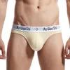 Slip Sexy Hommes Taille Basse G-String Haute Élastique Slip String Sous-Vêtements U Pouch Bikini Slip Homme Calzoncillos