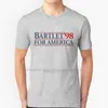 Heren t shirts bartlet voor Amerika slogan shirt katoen 6xl de westvleugel josiah jed politiek politiek