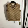 23SS Women Designer Tee Vest dzianki