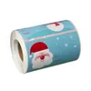 Wrap regalo 300pcs tag natalizi adesivi per neve per neve decali pacchetto fai -da -te 95