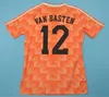 Retro Gullit 1988 86 89 91 Camisas de futebol da Holanda Marco Van Basten 97 98 Camisa Voetbal Seedorf Bergkamp Kluivert Robben Rijkaard Cruyff Koeman V. Nistelrroy 95 96