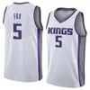 Män tröjor basket dearon räv Keegan Murray Terence Davis Trey Lyles Harrison Barnes Domantas Sabonis Davion Mitchell Malik Monk Kevin Huerter Jersey