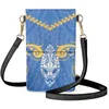 Kvällspåsar Forudesigns Traditionella stamtrycksmönster Mobiltelefon Anti-Wear Polynesian Tattoo Shoulder Bag For Women Satchel