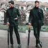 Costumes pour hommes Blazers Handsome Custom Made Mens Wedding Peaked Revers Slim Fit Grooms Double Bresated Tuxedo Business Party Prom Suit 2 Pièce