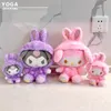 Японские плюшевые игрушки Sanrio 30 см, пасхальный измененный кролик, мелодия Yugui, собака, плюшевая кукла, подвеска, кукла, украшение