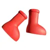 Дизайнер Big Red Boots Cartoon Astro Boy Boot Rubber Raine Boot Boot The Bighhigh Колена