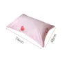 Oreillers 2pcslot respirant bébé cas fraise imprimé infantile couverture 74x48cm coton enfant en bas âge cas chambre décor 230301