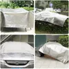 Schaduw zware waterdichte tarp plaatomslag met oogjes voor tuintrampoline houten auto camping of tuinieren