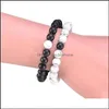 Bil DVR Anklets Natural Stone Armband Män och kvinnor Par Friendship Wrist Jewelry Simple Products Drop Delivery Dhzzi