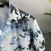 2 Sommermode Herren Trainingsanzüge Hawaii Strandhosen Set Designerhemden Druck Freizeithemd Mann Slim Fit Der Vorstand Kurzarm Kurze Strände#21