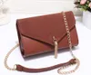 Classic Casual Designer Womens Clutch Purses Evening Shoulder Bags Leather Crossbody Bag Suede Handbag Sewing Backpack Women Chain Tassel Belt Messenger 807