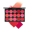 Lipgloss-Matte-Lippenstift-Palette, wasserfeste Palette, weiche und glatte Farb-Make-up-Kosmetik für lässige Partys
