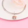 925 Sterling Silver Club 2023 Dangle Bead pasuje do europejskiej biżuterii Pandora Style Bracelets