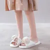 Pantofole Calde da Donna per Interno Muto Ufficio Taglia 36-37 38-39 Peluche Rosa Ghiaccio Bianco Camera da Letto Poco Profonda Autunno Inverno