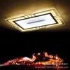 Ceiling Lights Modern Square Rectangle Led Luxury Crystal Bedroom Light Fixtures Hallway Lamp