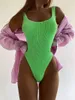 Kadın Mayo Seksi Şeritli Tek Parça Mayo Kadın Kadın Bodysuit Bayanlar Tanga Monokini Mayo Takım Yüzme Yaz Plajı Giyim