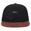 Casquettes de baseball New BROOKLYN lettre broderie casquette de baseball mode hiphop marée casquettes hommes et femmes chapeau plat universel sports de plein air chapeaux de soleil Z0301