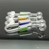 Smoking Accessories Double filtering pot Wholesale bongs Oil Burner Pipes Water Pipes Glass Pipe Oil Rigs