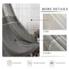 Curtain Japan Style Thick Faux Linen Window Living Room For Bedroom Modern Blackout Drapes Custom Made
