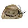 قبعات الكرة ظلة عادية في الهواء الطلق الشاطئ الكبار قبعة من القش ضوء الجاز الصيف قبعة رعاة البقر البيسبول