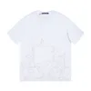 DUYOU T-shirt surdimensionné avec des lettres de lavage en jersey vintage T-shirt 100% coton Hommes Casuals T-shirts de base Femmes Qualité Tops classiques DY8846
