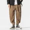 Damenhose, Caprihose, Winter, japanische Herren-Bund, Cord-Haremshose, lässige Jogging-Jogginghose, Hip-Hop-Straße, männlich, große Größe M-5XL 230301