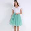 Jupe bouffante en Tulle pour femmes, 5 couches, 60CM, mode femmes, Tutu, mariage, demoiselle d'honneur, jupon Lolita Saia, 230301