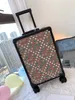 New designer brand suitcase for men and women travel rolling trolley carry on luggage air cabin box