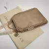 Falabella Mini Tote Bag Phone Holder Stella Mccartney Diamond Cut Chain Gold Recycled Brass Two Top Handles Luxury Designer Handbags Crossbody Shoulde Bags