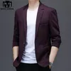 Mäns kostymer blazers klassisk solid färg blazer kostym män koreansk version kostym jacka casual smal fit jaqueta maskulina män kläder j693 230301