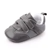 Premiers marcheurs Lovely Born Baby Girl Boy Soft Sole Shoe Anti Slip Canvas Sneaker Trainers Prewalker Noir Blanc 0-18M