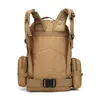 Backpack GZ Combinação Tactical Commuter ao ar livre 55l Capacidade de grande capacidade Off Nylon de estrada