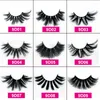 False Eyelashes 8 Pairs 15-25mm 3D Mink Thick Natural Wispies Fluffy Eyelash Extension Makeup Full Volume Handmade Lashes