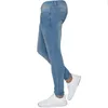 Jeans da uomo New Stretch Skinny Fashion Elastic Cotton Slim Denim Pants Maschio Plus Size Matita Pantaloni casual in puro colore Y2303