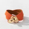 Bracelets porte-bonheur Kirykle bijoux de luxe pour femmes haute qualité en cuir PU couleur or mode multicouche Wrap Bracelet femme fête cadeau