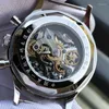 Armbandsur mode Seagull Movement 1963 38mm Sapphire Watch for Men Chronograph Mechanical 40mm Akryl Retro Vintage 2023Wristwatches