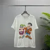 2 Summer Mens Designer T Shirt Casual Man Tees Damska z literami Drukuj krótkie rękawy