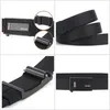 Ceintures Nouvelle mode hommes ceinture de haute qualité confortable en Nylon ceintures pour hommes en métal automatique boucle jeune toile tactique concepteur ceinture Z0228