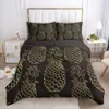 Ensembles de literie 3D Couette Ensembles de housse de couette Set Housses de couette Linge de lit Double Simple King Queen Size Chinese Dragon Design Literie 230228