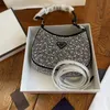 Mit Box Luxurys Designer-Taschen Diamanten Frauen Soho Disco Umhängetasche mit Fransen Messenger Geldbörse Designer Umhängetaschen Geldbörse Abendhandtaschen
