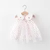 Robes de fille fille ZWY1136 princesse enfant en bas âge enfant enfant robe perle Tulle fête mariage anniversaire saint valentin pour les filles