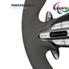 Direksiyon Simidi Kapakları Veloster N / I30N İç Aksesuarlar için DIY Elle dikiz Siyah Süet Deri Araç Kapağı