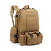 Backpack GZ Combinação Tactical Commuter ao ar livre 55l Capacidade de grande capacidade Off Nylon de estrada