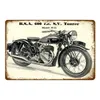 Retro US Motorcycles Art Tin Decor Metal Plate Cool Car Tin Tincs Vintage Metal Poster Garage Decor Club Pub Bar Стена.