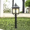 Solar Lamp Lawn Floor Plug-In Household Outdoor Yard Led Waterproof Garden Villa