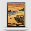 Gemälde Hawaii Aruba Brooklyn San Francisco Reiseplakat Retro Leinwand Malerei Wandkunst Vintage Dekorative Poster für Bar Schlafzimmer