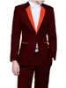 Men's Suits Customize Groom Tuxedos Wool Blend Men's Suit Jacket Blazers Halloween Costume Elegant Man Suit's For Wedding 0103