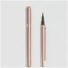 Eyeliner Eye Pencil Glue Pen Starry Black Eyeliners Adhesive Waterproof Lash Pens Color Easy To Wear Longlasting Natural Fast Dry Dh Dhmeb