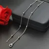Chains 1.3mm Width Stainless Steel Chain Necklace Men Wholesale Silver Color Twisted Rope Women DIY 45cm 50cm